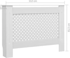 VidaXL Radiatorombouw 112x19x81.5 Cm MDF Wit 31 VidaXL Radiatorombouw 112x19x81.5 Cm MDF Wit -Makita Winkel 1200x1003 9