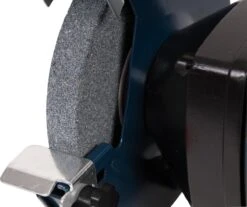 FERM Tafelslijpmachine 250W - Stofdichte Schakelaar - Vonkvangers - Incl. 2 Slijpschijven Voor Fijn- Als Grof Slijpen -Makita Winkel 1200x1008 5