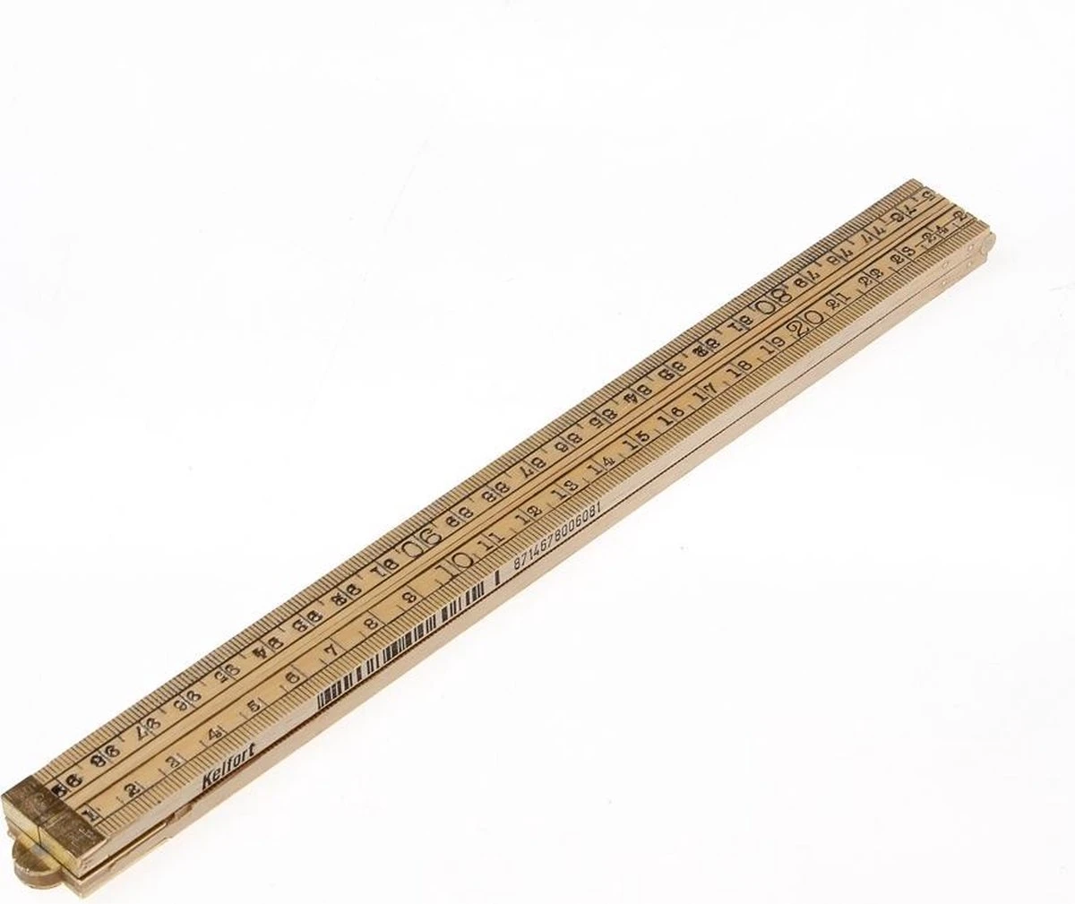 IRONSIDE Duimstok Hout - 4-delig - Ramin - 1 M 3 IRONSIDE Duimstok Hout - 4-delig - Ramin - 1 M