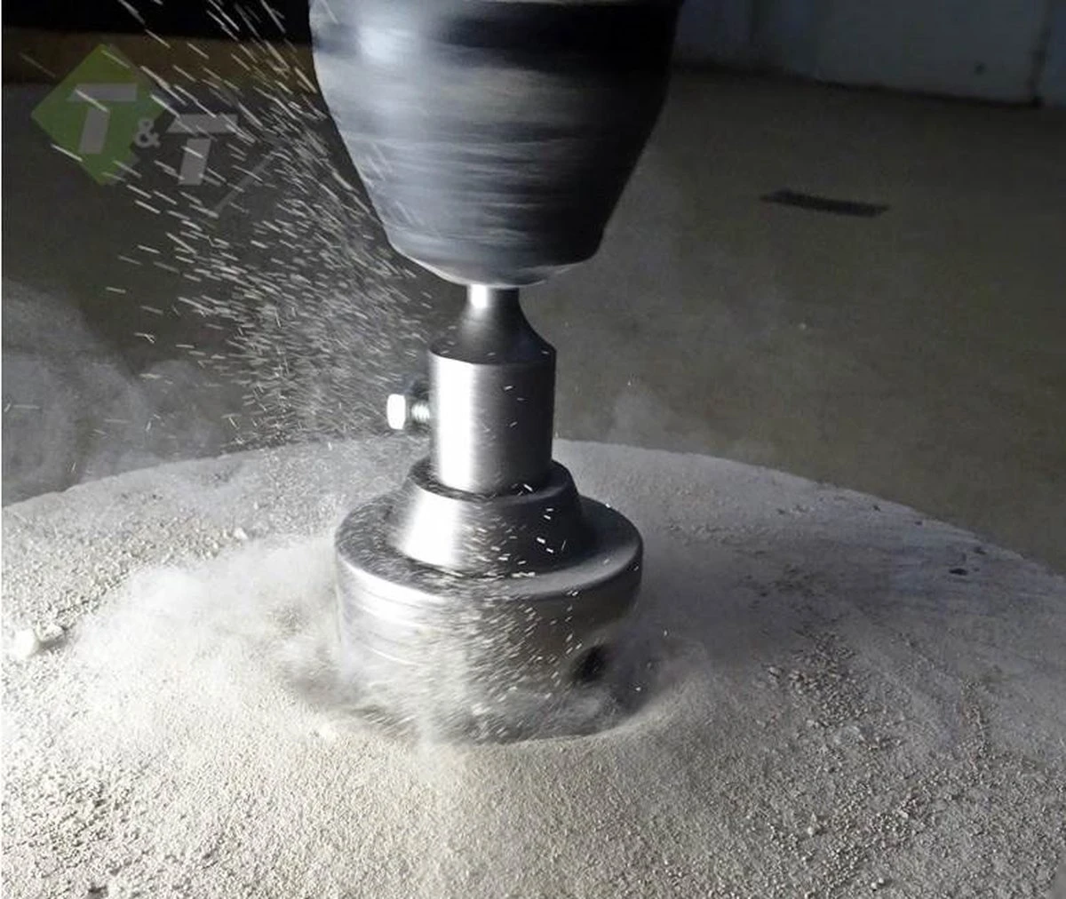 Gatenzaag 80mm Elektra Inbouwdoos SDS+ - Boorzaag Voor Steen 11 Gatenzaag 80mm Elektra Inbouwdoos SDS+ - Boorzaag Voor Steen - Afbeelding 9