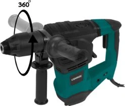 VONROC Boorhamer 1800W – 6 Joule – SDS Plus – 4 Functies – Incl. 3 SDS-plus Boren En 2 SDS-plus Beitels -Makita Winkel 1200x1015 2
