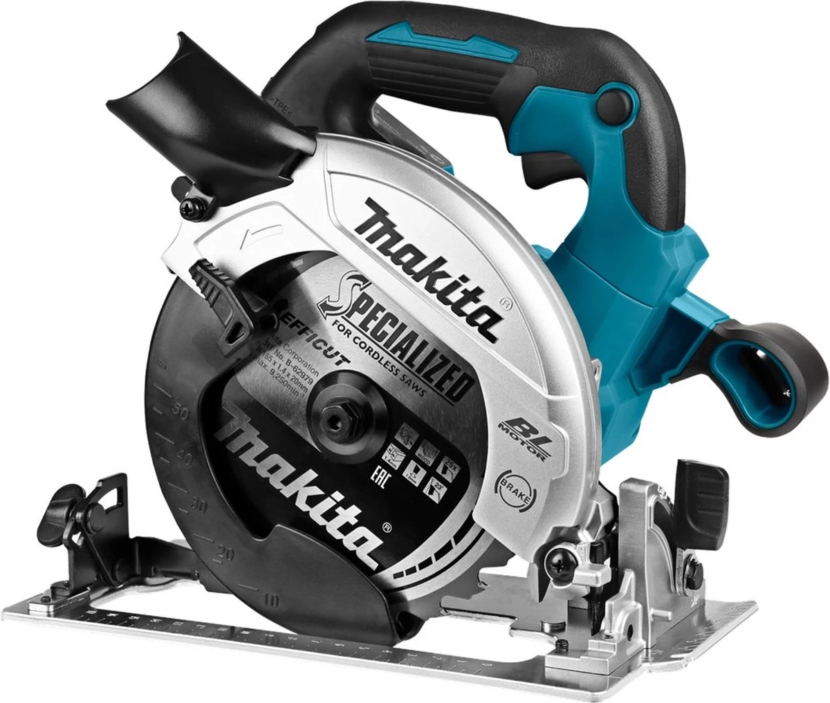 Makita DHS660ZJ Accu Cirkelzaag 18V - Losse Body (geleverd Zonder Accu En Lader) 6 Makita DHS660ZJ Accu Cirkelzaag 18V - Losse Body (geleverd Zonder Accu En Lader) - Afbeelding 4