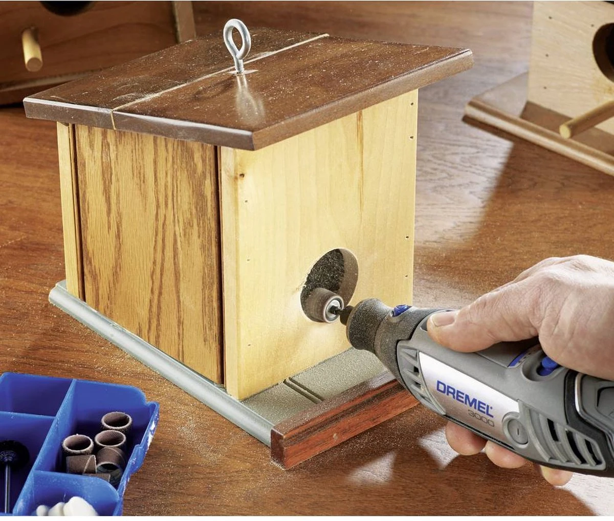 Dremel 3000 Multitool - Roterend - 130 Watt - Met 25 Accessoires En Koffer 11 Dremel 3000 Multitool - Roterend - 130 Watt - Met 25 Accessoires En Koffer - Afbeelding 9