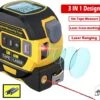 Levabe 3 In 1 Slimme Rolmaat - Digitale Laser - Afstandsmeter 40M - Elektronische Metrische Systeem - 5M Meetlint - Roestvrij - Display 1 Levabe 3 In 1 Slimme Rolmaat - Digitale Laser - Afstandsmeter 40M - Elektronische Metrische Systeem - 5M Meetlint - Roestvrij - Display -Makita Winkel 1200x1020 10