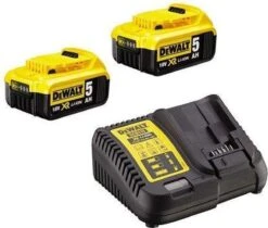 DeWALT DCB115P2 Starterset Lader + 2 Accu's 18V 5.0Ah XR Li-ion -Makita Winkel 1200x1020 3
