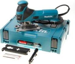 MAKITA Decoupeerzaag 4351FCTJ - Incl. Koffer - Bedraad - Incl. 1 Anti-splinterplaat -Makita Winkel 1200x1022 1