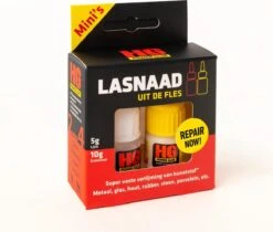 HG Powerglue Oersterke Industriële Lijm - Lasnaad Uit De Fles Mini 5g/10g