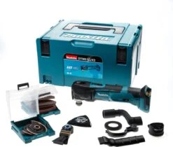 Makita DTM51ZJX3 Multitool - Oscillerend - 18 V - Incl. Koffer En 16 Accessoires - Losse Body (geleverd Zonder Accu En Lader) 19 Makita DTM51ZJX3 Multitool - Oscillerend - 18 V - Incl. Koffer En 16 Accessoires - Losse Body (geleverd Zonder Accu En Lader) -Makita Winkel 1200x1022 3