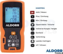 ALDORR Tools - Professionele Laserafstandmeter - 100 Meter Bereik - Uitgebreide Meetopties 23 ALDORR Tools - Professionele Laserafstandmeter - 100 Meter Bereik - Uitgebreide Meetopties -Makita Winkel 1200x1024 6