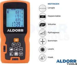 ALDORR Tools - Professionele Laserafstandmeter - 70 Meter Bereik - Uitgebreide Meetopties -Makita Winkel 1200x1024 7