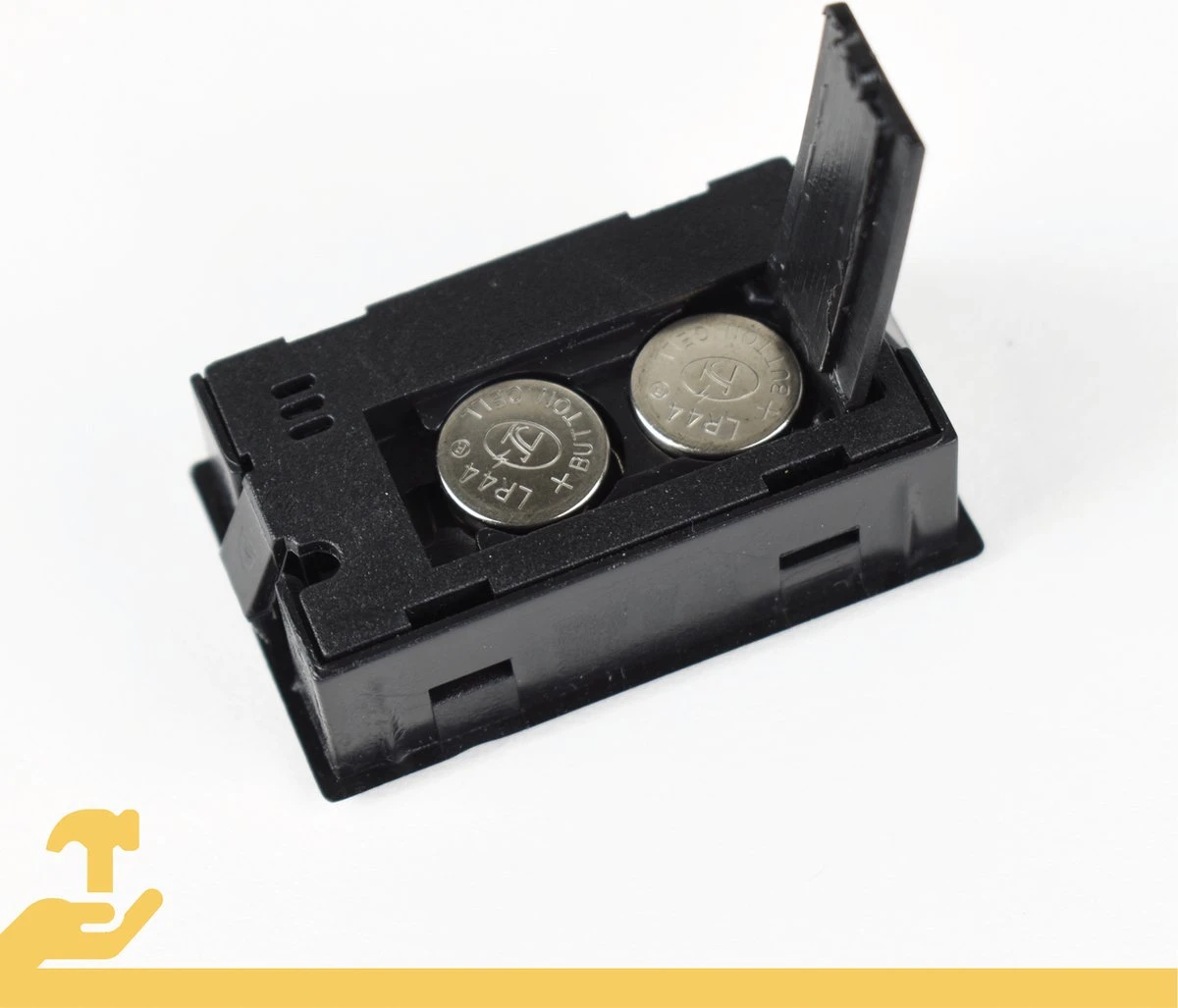 Tool Meister TM1 – Hygrometer & Thermometer - Binnen/Buiten/Koelkast – Digitaal -Zwart - Incl Batterijen 4 Tool Meister TM1 – Hygrometer & Thermometer - Binnen/Buiten/Koelkast – Digitaal -Zwart - Incl Batterijen - Afbeelding 2