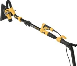 Powerplus POWX0477 Telescopische Wandschuurmachine - 710W - Ø225mm - Incl. 2 Schuurkoppen (rond En Driehoek), 6x Schuurpapier En Stofzak - Voor Plafond En Muur -Makita Winkel 1200x1031 1