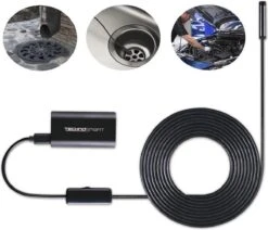 Technosmart HD Inspectiecamera – Endoscoop Camera Met Wifi – IP67 Waterdicht – Met LED – 3,5 M Snoer – Incl. Accessoires -Makita Winkel 1200x1031 11