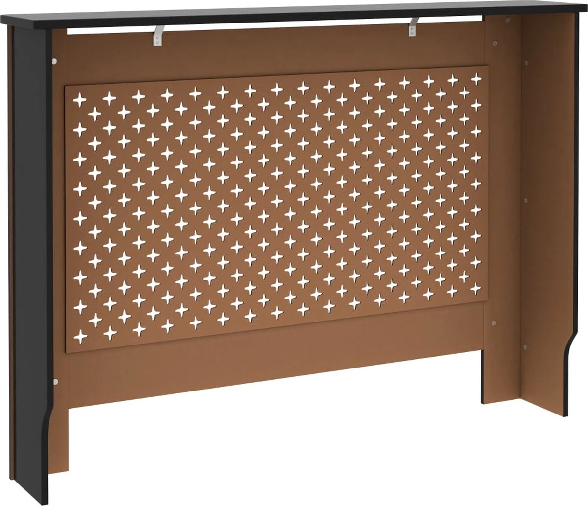 VidaXL Radiatorombouw 112x19x81.5 Cm MDF Wit 22 VidaXL Radiatorombouw 112x19x81.5 Cm MDF Wit - Afbeelding 20