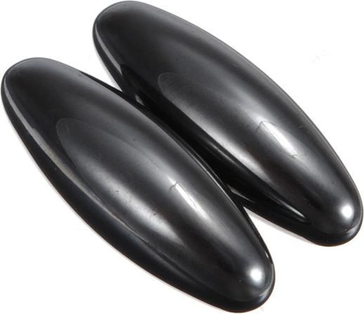 Merkloos Zingende Magneten - Rattle Snake Eggs - Ovaal 3 Merkloos Zingende Magneten - Rattle Snake Eggs - Ovaal