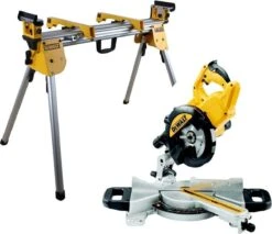 DeWalt DWS774SET Afkortzaag Met XPS + DE7033 Onderstel -Makita Winkel 1200x1036 1