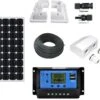 Compleet 100W Zonnepaneel Set - Mono Kristallijne - 12V - Daglichtpaneel - Met MC4 Connectoren - Voor Camper, Boot, Caravan, Accu, Etc - Met Nederlandse Handeleiding -Makita Winkel 1200x1037 14