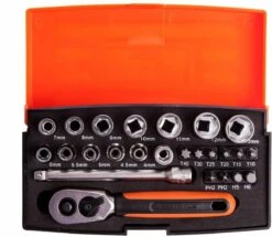 Bahco SL25 Dopsleutelset - 24-delig 1/4 - 504 Gram -Makita Winkel 1200x1044 9
