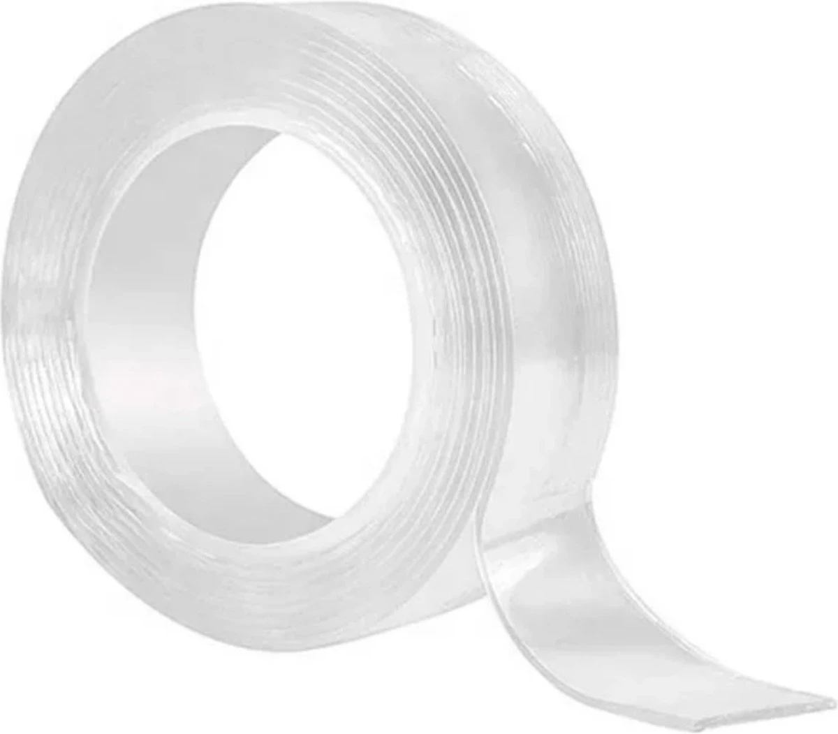 Nano Tape - 3 Meter Lang - Dubbelzijdig - Klus Reparatie Tape - Krachtig - Herbruikbaar - Waterdicht 4 Nano Tape - 3 Meter Lang - Dubbelzijdig - Klus Reparatie Tape - Krachtig - Herbruikbaar - Waterdicht - Afbeelding 2