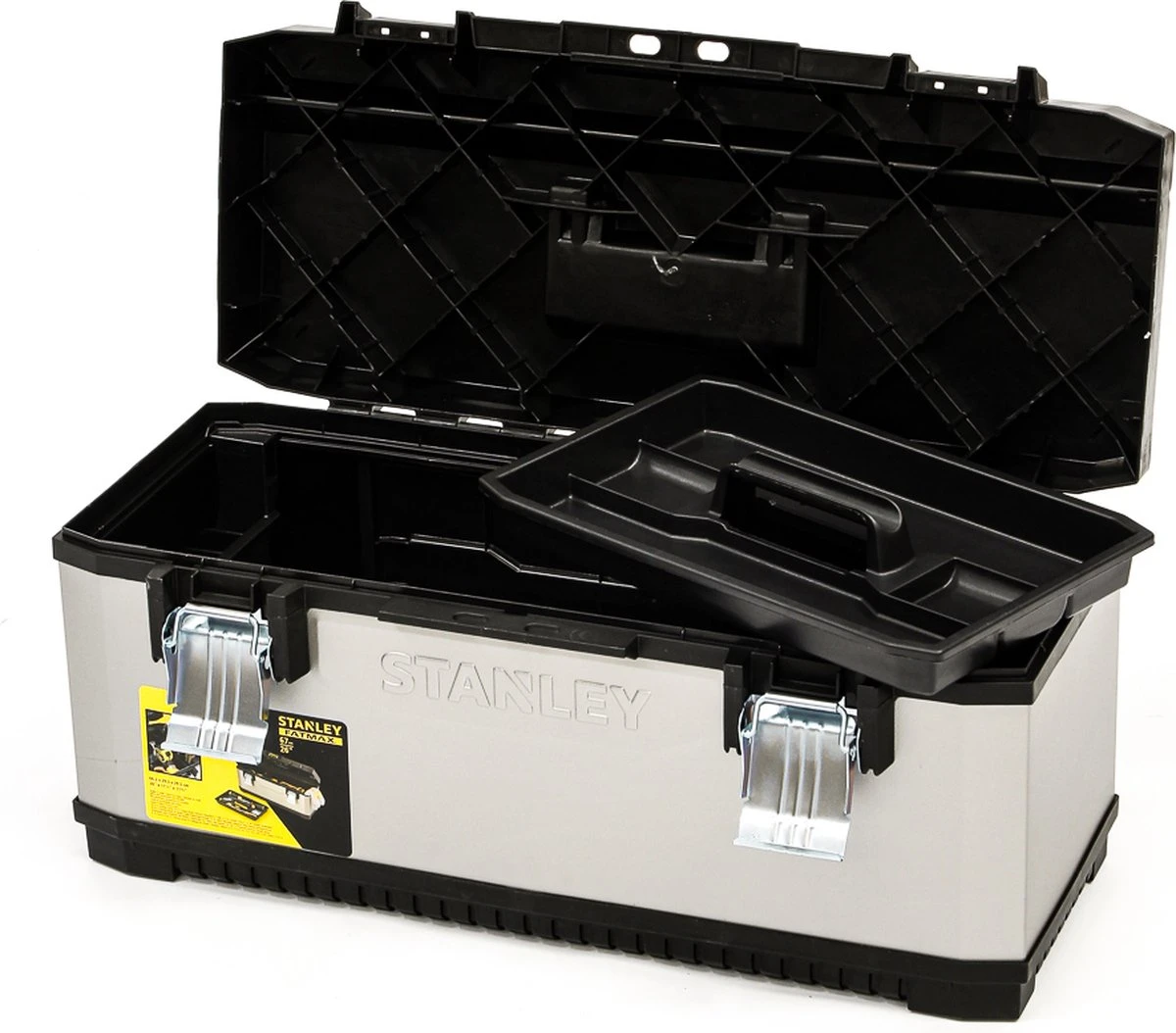 STANLEY FatMax Gereedschapskoffer MP 26" 1-95-617 - Ergonomische Handgreep 4 STANLEY FatMax Gereedschapskoffer MP 26" 1-95-617 - Ergonomische Handgreep - Afbeelding 2