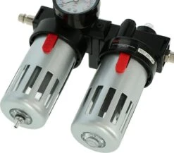 Kibani Drukregelaar Met Waterafscheider Max 10 Bar - Compressor Accessoires - Luchtdrukgereedschap - Wordt Geleverd Met 2 Euro Koppelingen -Makita Winkel 1200x1054