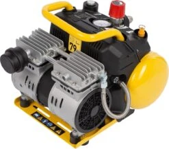 Powerplus POWX1724S Compressor - 550W - 8 Bar - Olievrij - 6L Tankinhoud -Makita Winkel 1200x1056