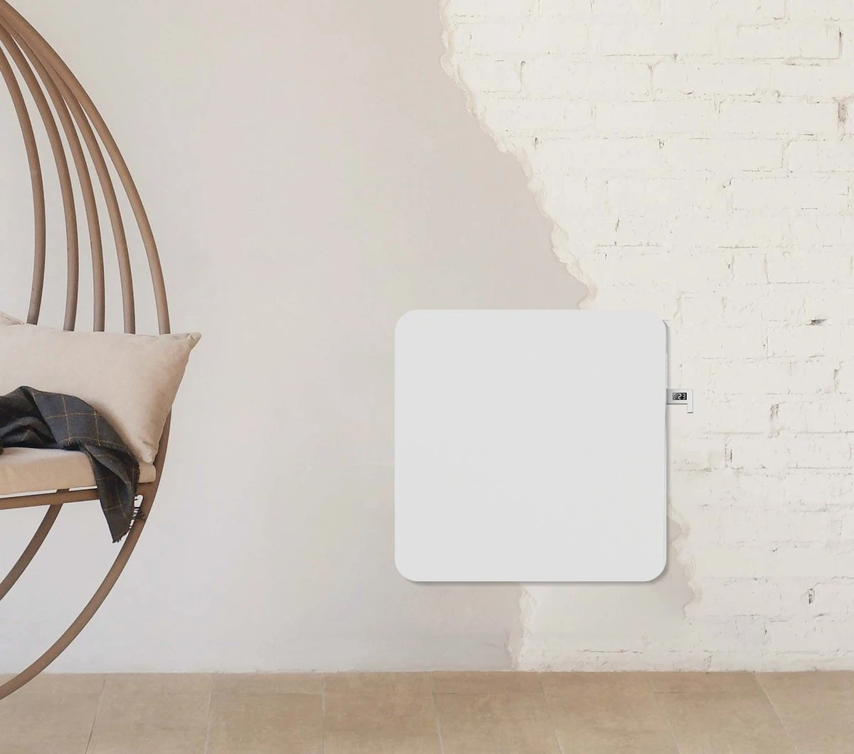 Sinji Elegante Design Smart Energie Besparende Infrarood Paneelverwarming – Elegant Design Smart Infrared Panel Heater – Slimme Elektrische Kachel – App- En Spraakbesturing Via Tuya, Amazon Alexa, Google Assistant, Smart Life APP – 450 Watt 6 Sinji Elegante Design Smart Energie Besparende Infrarood Paneelverwarming – Elegant Design Smart Infrared Panel Heater – Slimme Elektrische Kachel – App- En Spraakbesturing Via Tuya, Amazon Alexa, Google Assistant, Smart Life APP – 450 Watt - Afbeelding 4