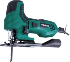 VONROC Decoupeerzaag 550W – Ergonomische T Handgreep – 4 Pendelstanden – Incl. 5 Zaagbladen -Makita Winkel 1200x1060 1