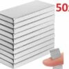 Set Van 50 Supersterke Mini Neodymium Magneetjes - Super Sterke Kleine Magneten - Rechthoekig - Platte Magnets Voor Memobord/Whiteboard - 10x5 Mm - Permanente Magnetische Kracht - Set Van 50 Stuks -Makita Winkel 1200x1060 5