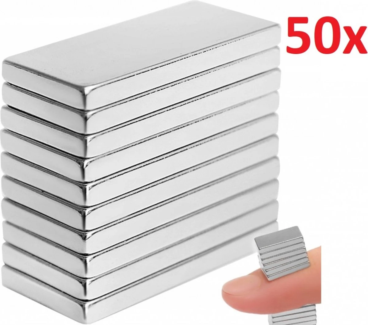 Set Van 50 Supersterke Mini Neodymium Magneetjes - Super Sterke Kleine Magneten - Rechthoekig - Platte Magnets Voor Memobord/Whiteboard - 10x5 Mm - Permanente Magnetische Kracht - Set Van 50 Stuks 3 Set Van 50 Supersterke Mini Neodymium Magneetjes - Super Sterke Kleine Magneten - Rechthoekig - Platte Magnets Voor Memobord/Whiteboard - 10x5 Mm - Permanente Magnetische Kracht - Set Van 50 Stuks