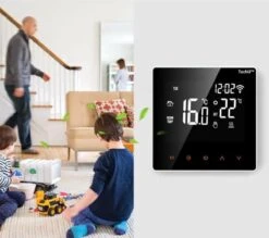 TechU™ Slimme Thermostaat Wit – Alleen Voor Elektrische Vloerverwarming – Bediening Met App & Wifi -Makita Winkel 1200x1063 17