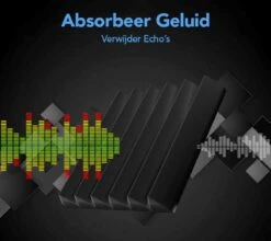 PrimeAmbition Akoestische Panelen – 30x30x5cm – Zelfklevend – Geluidsisolatie – Geluidsdemper – Noppenschuim– Acoustic Foam Panels – Wandpaneel – 12 Stuks -Makita Winkel 1200x1068 11