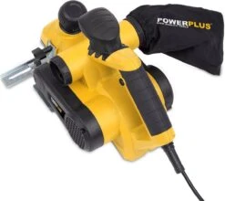 Powerplus POWX1110 Schaafmachine - 900W - Zijgeleider - Schaafdiepte - Breedte Instelling - Opvangzak - Incl. 2 Messen En Opbergkoffer -Makita Winkel 1200x1069 3