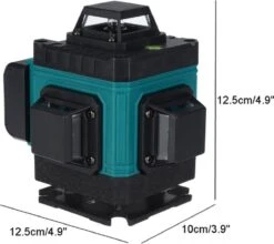 Dokx Zelfnivellerende Kruislijnlaser 16 Lijnen - Hardcase - 360° Graden Roterende Laser - Hardcase -Makita Winkel 1200x1069 4