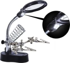Benson Derde Handje Met LED Vergrootglas - Soldeerbout Houder 27 Benson Derde Handje Met LED Vergrootglas - Soldeerbout Houder -Makita Winkel 1200x1071 3