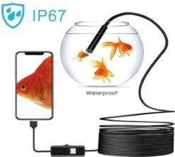 Endoscoop - Inspectiecamera USB - Inspectiegereedschap - 7mm Kop - Flexibele HD - 5M Cabel - Waterproof - 6 LED Verlichting - Voor Android -Makita Winkel 1200x1073 6