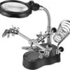 Merkloos Derde Hand Met LED Vergrootglas - Helping / Helpende 3e Soldeer Hand Soldeerhulp -Makita Winkel 1200x1074 1