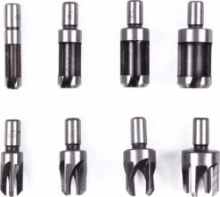 Hofftech Proppenboor Set - Recht: 6 T/m 16 Mm - Tapse: 13 T/m 22 - 8 Delig -Makita Winkel 1200x1074