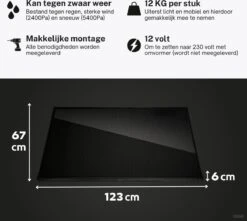 ZAAK. Topsolar 340Wp 12 Volt Zonnepanelen Compleet Pakket - Plug And Play - Camper - Boot - Caravan - Schuur - Aan Te Sluiten Op Accu -Makita Winkel 1200x1075 10