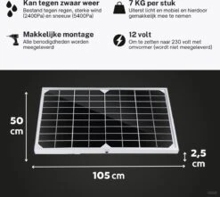 ZAAK. Topsolar 200Wp 12 Volt Zonnepanelen Compleet Pakket - Plug And Play - Camper - Boot - Caravan - Schuur - Aan Te Sluiten Op Accu 27 ZAAK. Topsolar 200Wp 12 Volt Zonnepanelen Compleet Pakket - Plug And Play - Camper - Boot - Caravan - Schuur - Aan Te Sluiten Op Accu -Makita Winkel 1200x1075 9