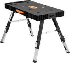 FUXTEC Werkbank - 5in1 - Universele Werkbank, Werkplatform, Steiger, Zaagbok, Transportrol En Werkplaatsrolbord In één - FX-WB 29 FUXTEC Werkbank - 5in1 - Universele Werkbank, Werkplatform, Steiger, Zaagbok, Transportrol En Werkplaatsrolbord In één - FX-WB -Makita Winkel 1200x1076 5