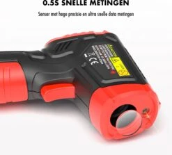 DynaBright Digitale Infrarood Thermometer - Bereik -50 T/m +400 °C - Incl. Batterijen - IR Thermometer - Warmtemeter 17 DynaBright Digitale Infrarood Thermometer - Bereik -50 T/m +400 °C - Incl. Batterijen - IR Thermometer - Warmtemeter -Makita Winkel 1200x1082 3