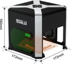Laser Graveermachine - Laser Cutter Wifi Bestuurbaar - Graveermachine Makkelijk Te Installeren - Zwart / 1 -Makita Winkel 1200x1084 3
