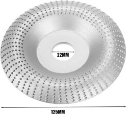 Merkloos Slijpschijf - Doorslijpschijf - Raspschijf - Slijpschijf 125 Mm - 125 X 22 Mm - Haakse Slijper 5 Inch - Zilver - Bol - Koolstofstaal -Makita Winkel 1200x1085 5