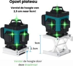 Dokx Zelfnivellerende Kruislijnlaser 16 Lijnen - Hardcase - 360° Graden Roterende Laser - Hardcase -Makita Winkel 1200x1085 8