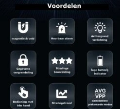 Stralingsdetector - Elektromagnetische Stralingsmeter - Elektrische Veld Tester Magnetics - Magnetisch Veld - EMF Meter - StraleCheck - Radiaal - Stralingsmeter -Makita Winkel 1200x1086 13