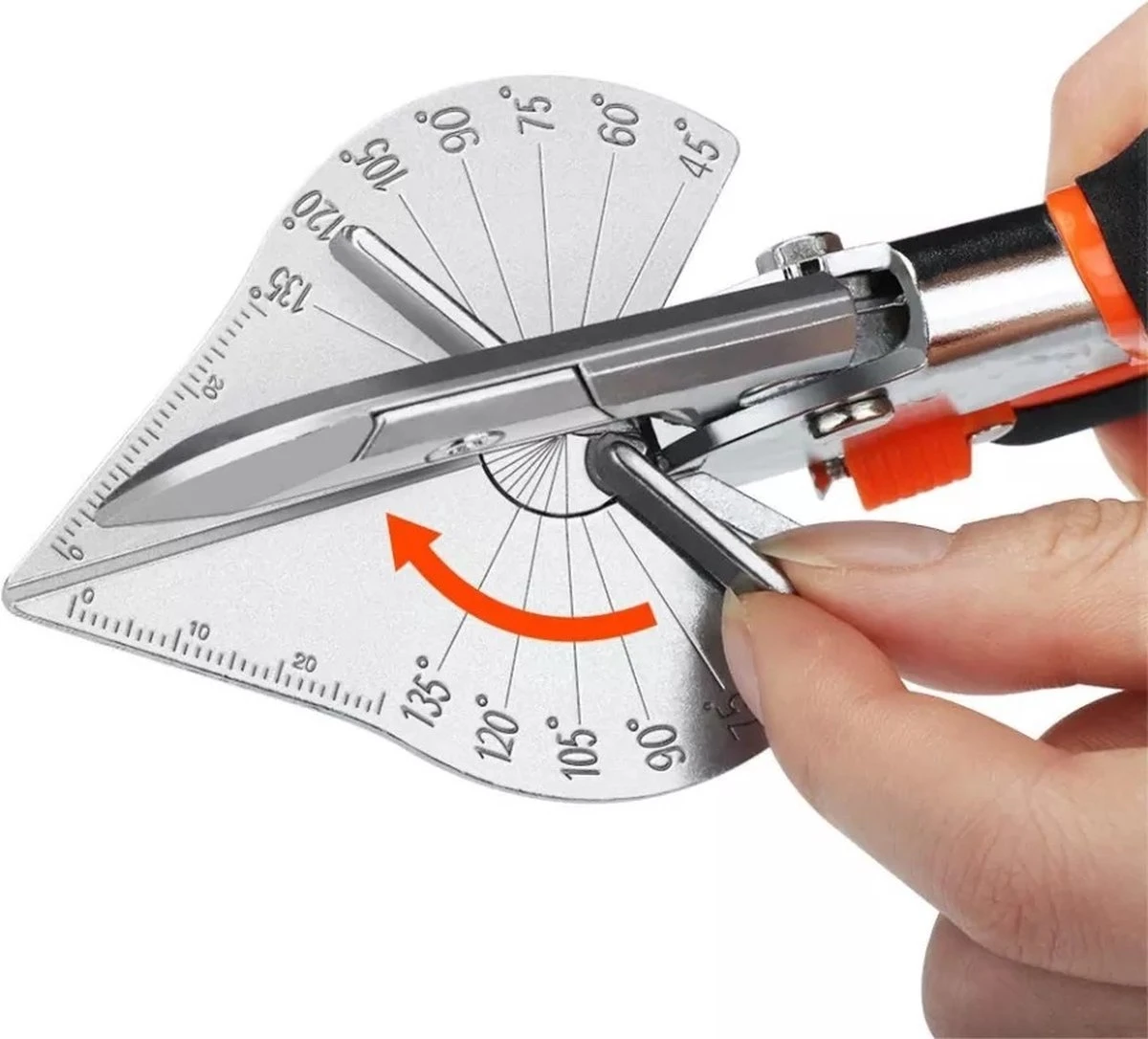 Plintenschaar - Laminaatschaar - Verstekschaar - Plintentang - Plinten - Laminaat Knipper - Kniptang - Skirting Scissors 5 Plintenschaar - Laminaatschaar - Verstekschaar - Plintentang - Plinten - Laminaat Knipper - Kniptang - Skirting Scissors - Afbeelding 3