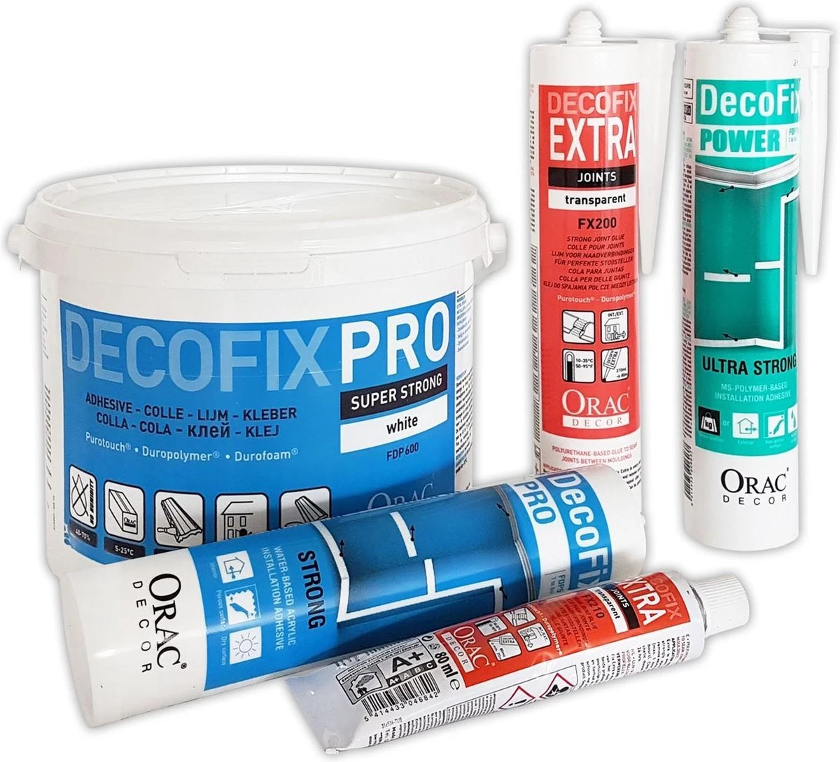 Sterke Installatielijm - DecoFix Pro 310 ML 4 Sterke Installatielijm - DecoFix Pro 310 ML - Afbeelding 2