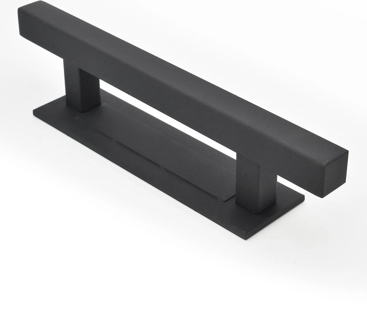 Barnwoodweb Deurgreep Hudson Square (voor En Achter) Zwart Gepoedercoat Staal 300x40 Mm 4 Barnwoodweb Deurgreep Hudson Square (voor En Achter) Zwart Gepoedercoat Staal 300x40 Mm - Afbeelding 2