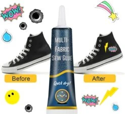 Textiellijm - 50ml - Watervast - Hobbylijm - Geschikt Voor Elke Stof - Zoomband - Textiel Lijm -Makita Winkel 1200x1094 10